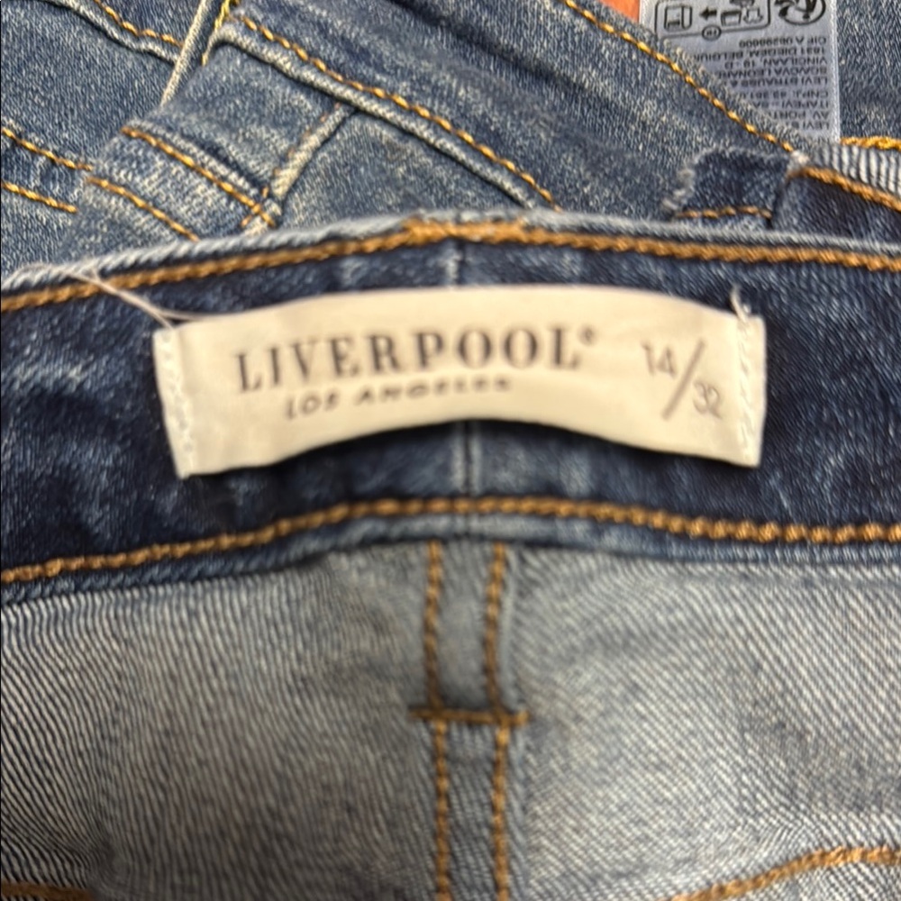 Liverpool Jeans Company Straight Leg Jeans - Blue